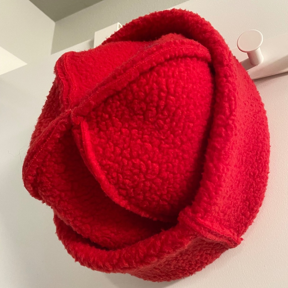 Lloyd Fleece Toque - Red